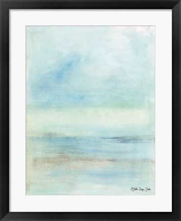 Framed Summer Horizons 1 Print