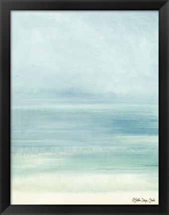 Framed Summer Horizons 2 Print