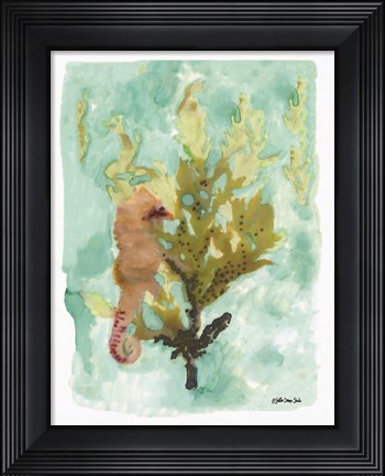 Framed Seahorse 1 Print