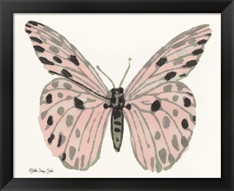 Framed Butterfly 6 Print