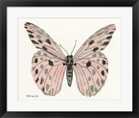 Framed Butterfly 6 Print