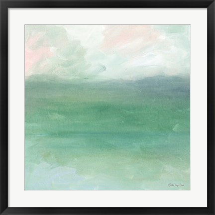 Framed Calm Horizon 8 Print