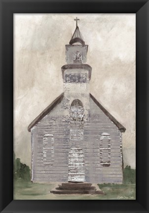 Framed Church 1 Print