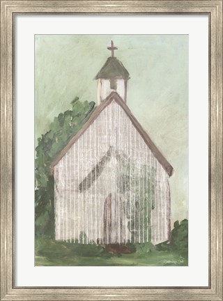 Framed Church 3 Print