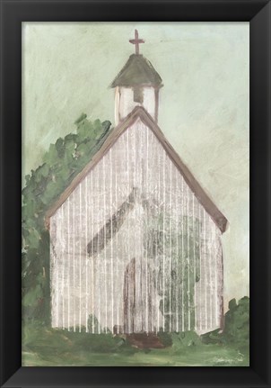 Framed Church 3 Print