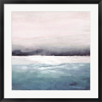 Framed Calm Horizon 6 Print