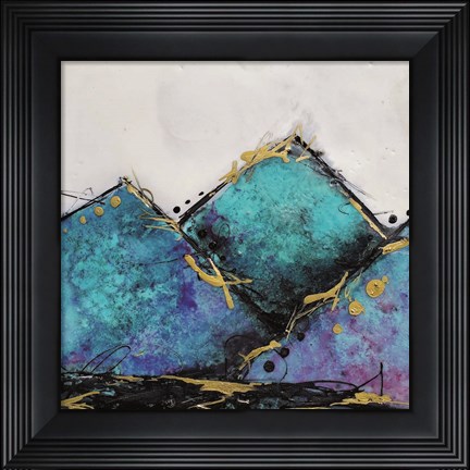 Framed In Mountains or Valleys 1 Print