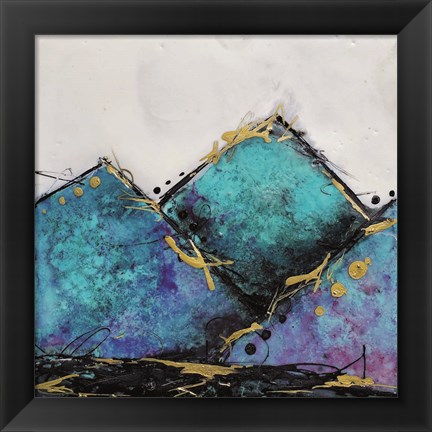 Framed In Mountains or Valleys 1 Print