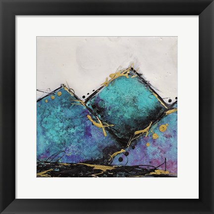 Framed In Mountains or Valleys 1 Print