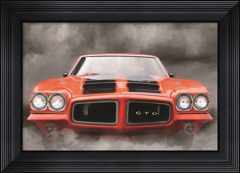 Framed Burn Out Print