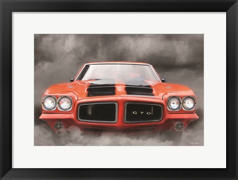 Framed Burn Out Print