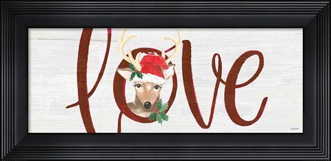 Framed Critter Greetings IV Print
