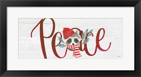 Framed Critter Greetings II Print