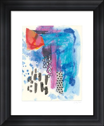 Framed Waterfall II Print