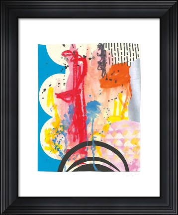 Framed Color Storm II Print