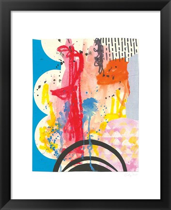 Framed Color Storm II Print