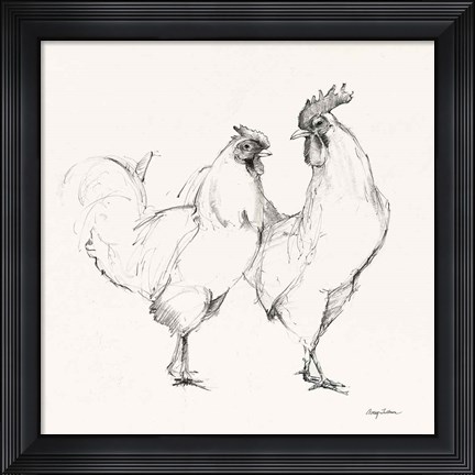 Framed Life at Home I Vintage Cream Print