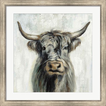 Framed Highland Cow Print