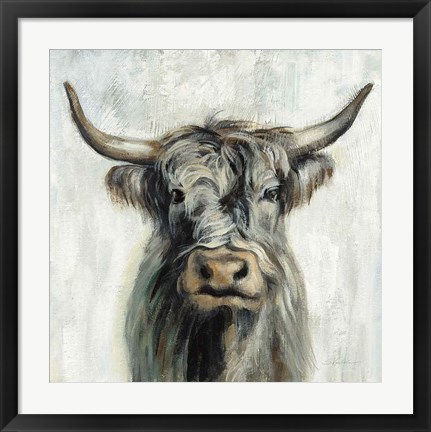 Framed Highland Cow Print