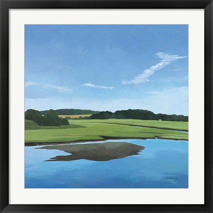 Framed Seapowet Marsh Print