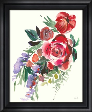 Framed Autumn Roses Print