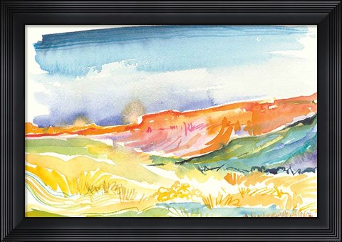 Framed Mesa View II Print