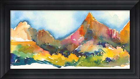 Framed Canyon Country Print
