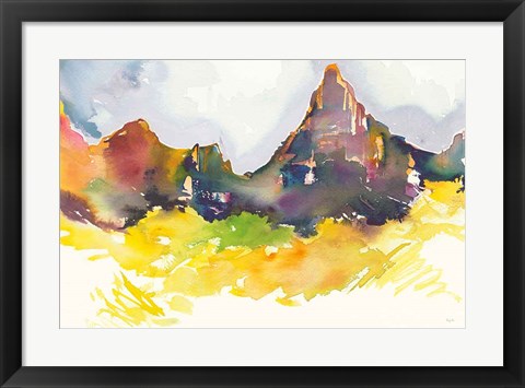 Framed Western Slope Print