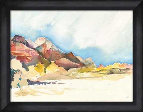 Framed Western Vista Print