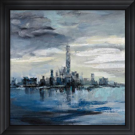 Framed Manhattan Winter Print