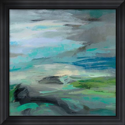 Framed Volcano Edge Print