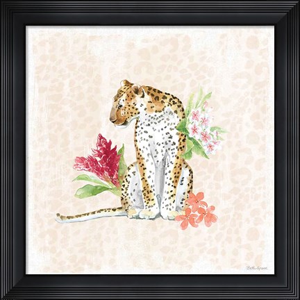 Framed From the Jungle VII Print