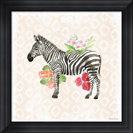 Framed From the Jungle V Print