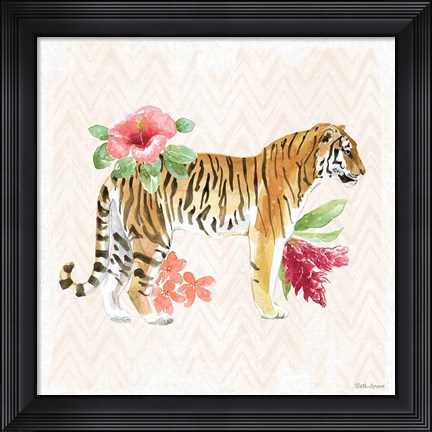 Framed From the Jungle IV Print