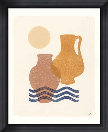 Framed Oasis I Print