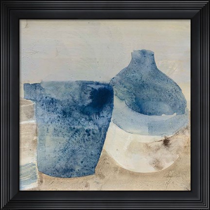 Framed Kitchen Still Life Crop I Print