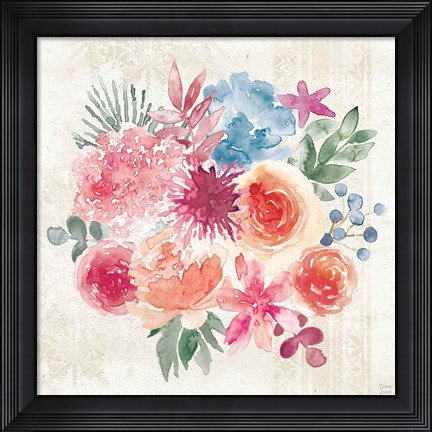Framed Bohemian Vibes V Print