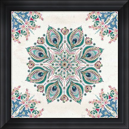 Framed Bohemian Vibes VI Print