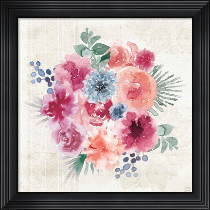 Framed Bohemian Vibes IV Print