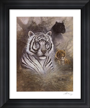 Framed Serengeti Predator Print