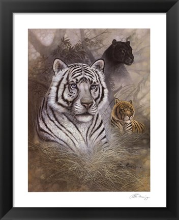 Framed Serengeti Predator Print