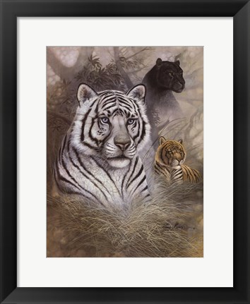 Framed Serengeti Predator Print