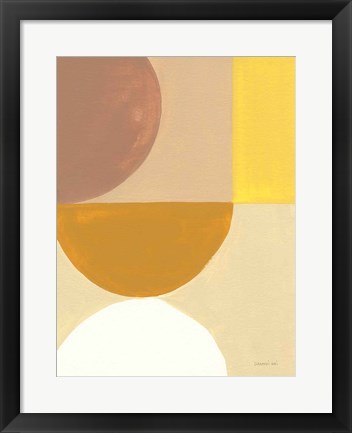 Framed Retro Abstract V Print