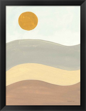 Framed Retro Abstract II Print