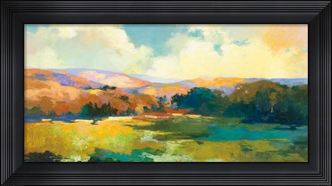Framed Daybreak Valley Print