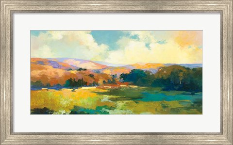 Framed Daybreak Valley Print