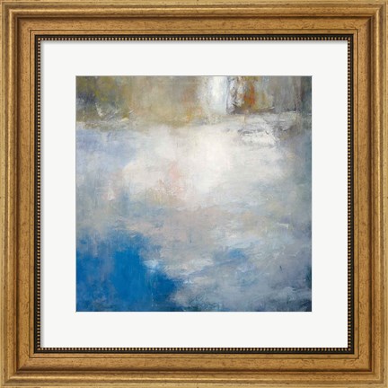 Framed River Abstract Print