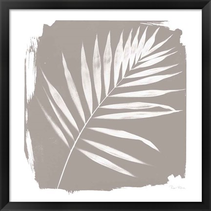 Framed Nature By The Lake - Frond II Sq Print