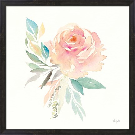Framed Watercolor Blossom III Print