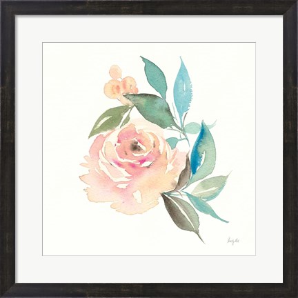 Framed Watercolor Blossom II Print